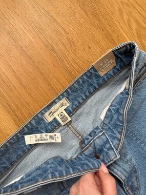 Madewell Women’s High-rise flare Blue Denim Jeans NWT